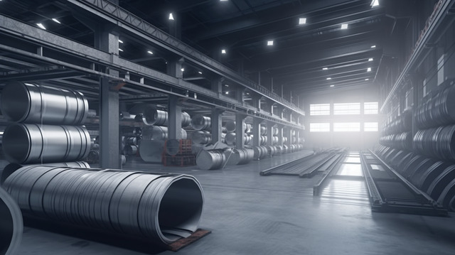 pngtree isometric rendering of a factory interior with a piled heap of image 3681058